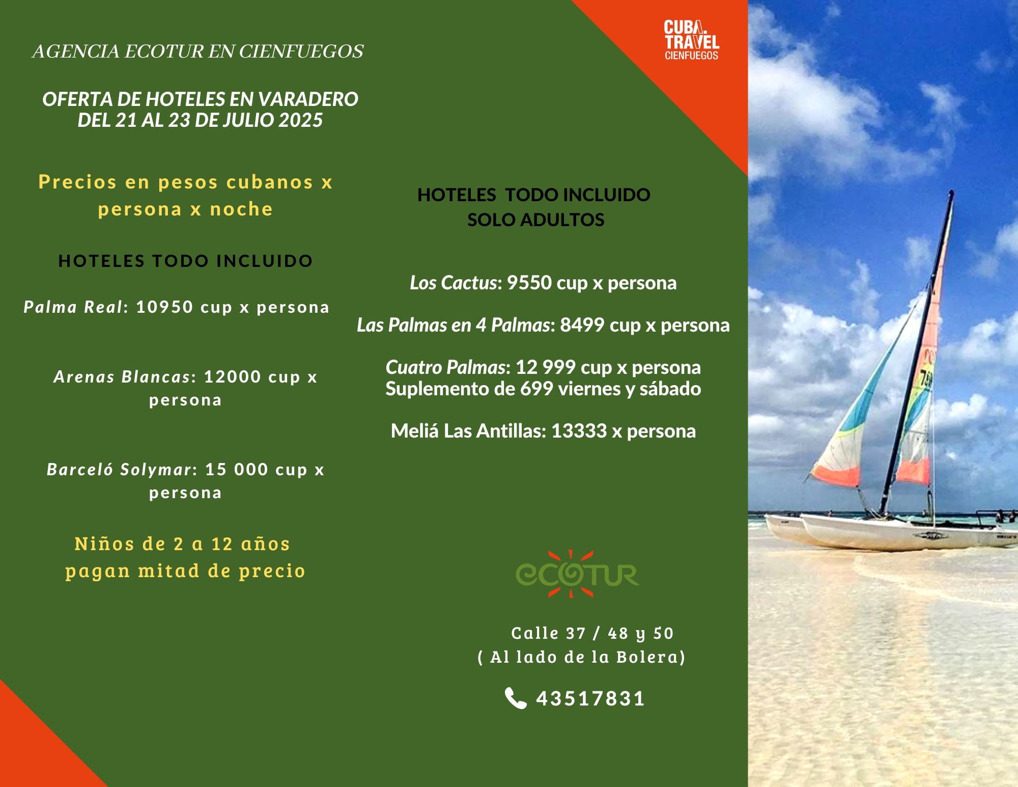 Excursión a Varadero. Julio 2025 Excursión a Varadero. Julio 2025